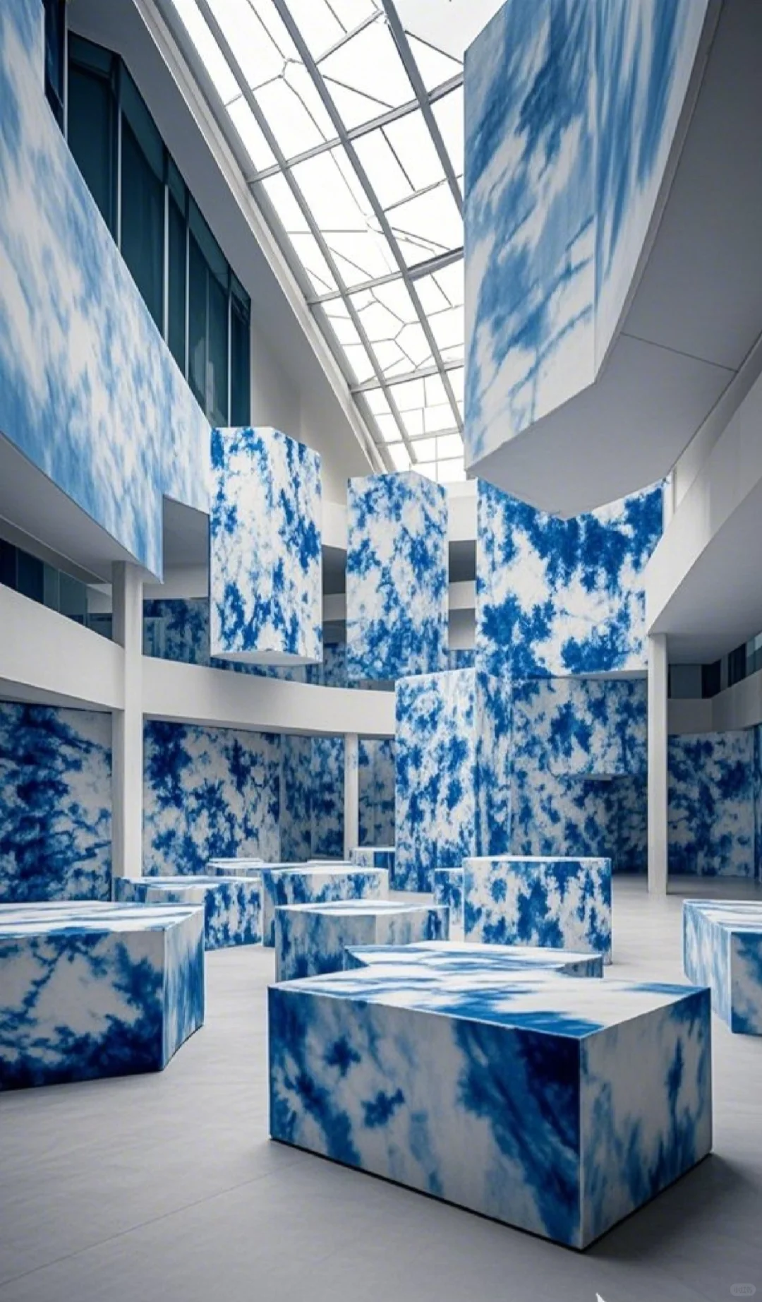 当扎染艺术碰上空间美学