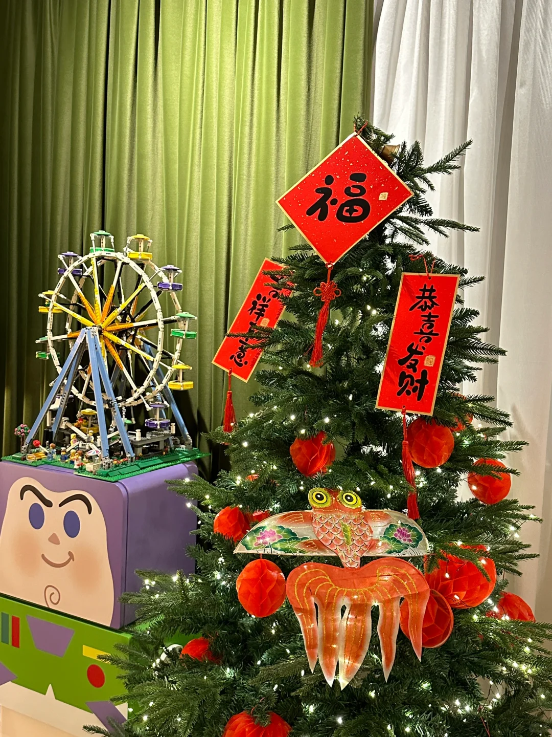 我爸问：把家布置成这样要拍春晚吗?