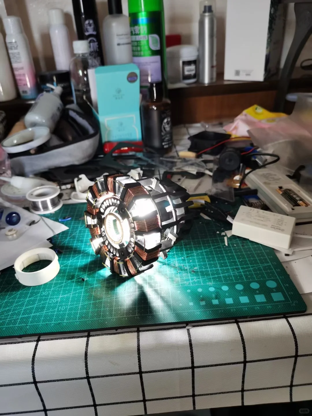 手工做一个钢铁侠反应堆?