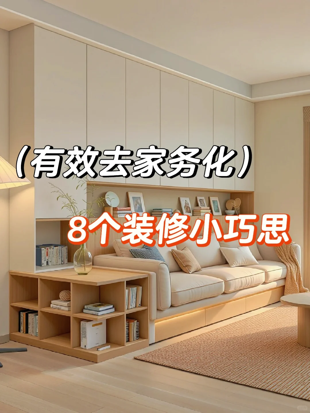 能有效去家务化的8个装修小巧思