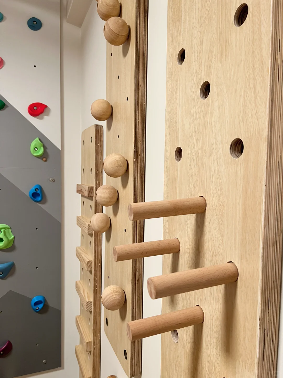 说说我家攀岩墙（运动房）