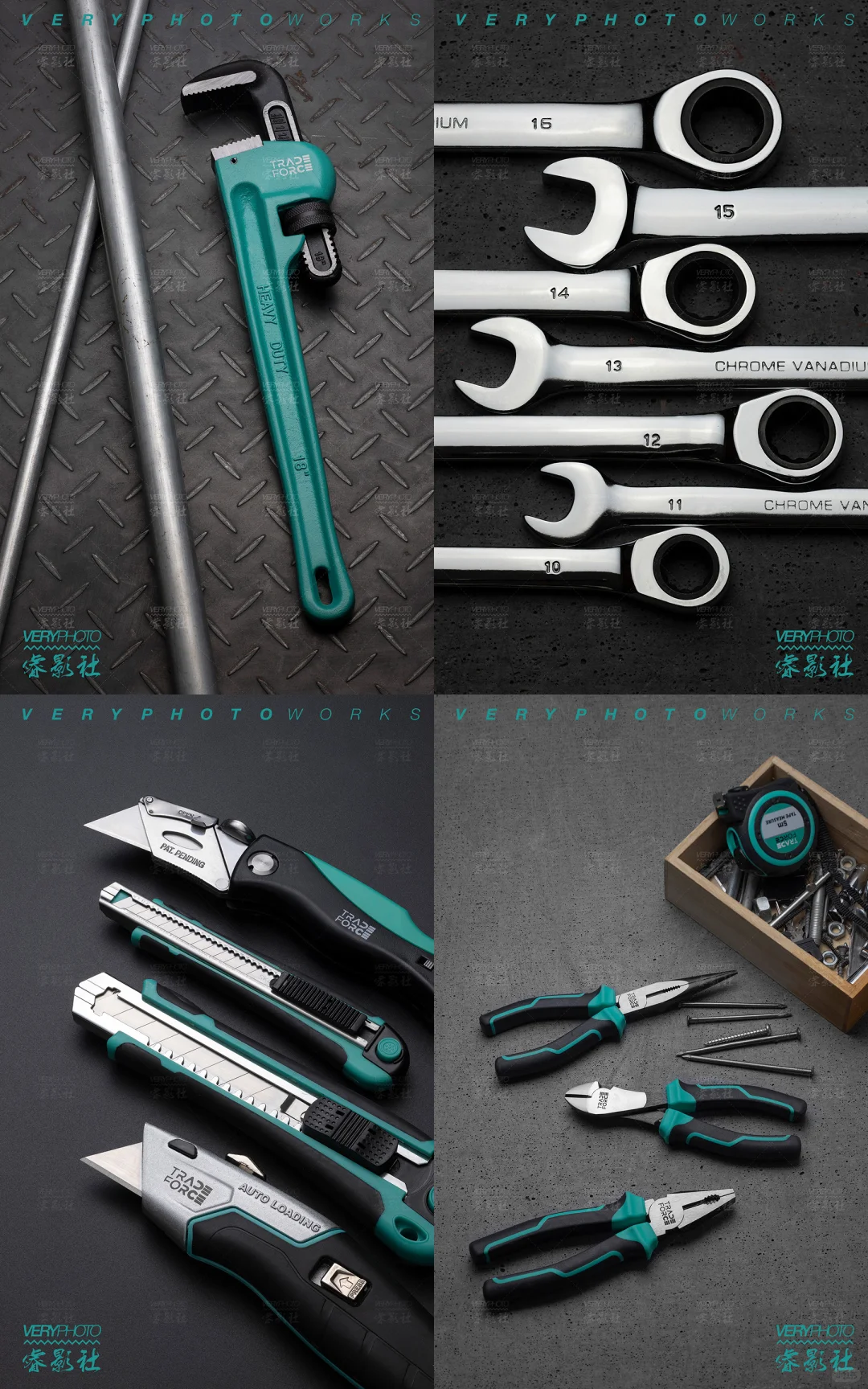 拍好五金工具：真实、质感