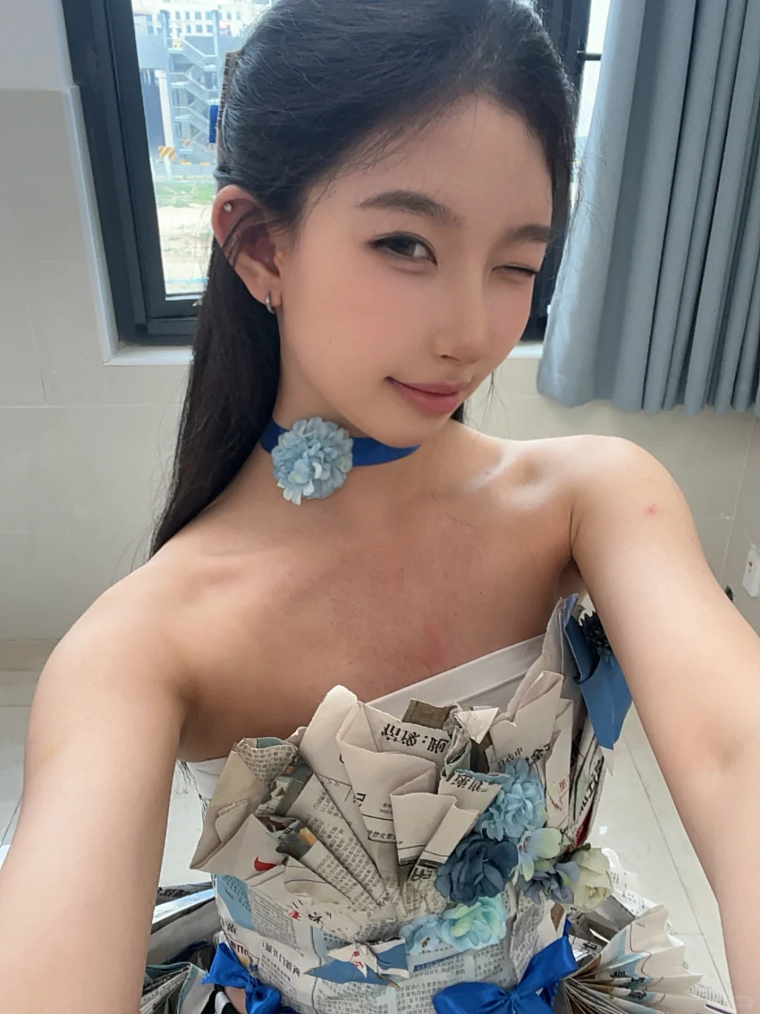 真的好美！报纸也能这样做？！