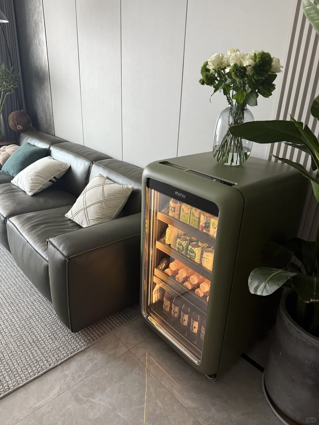 ?【救命！这个牛油果绿冰吧美到我想住进客厅