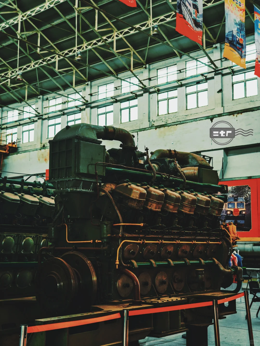 感谢铁路博览会,终于进入二七厂老车间参观