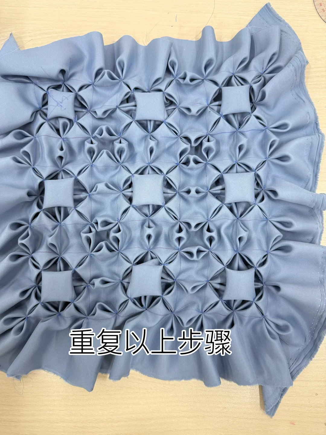 面料Smocking｜详细教程来喽?