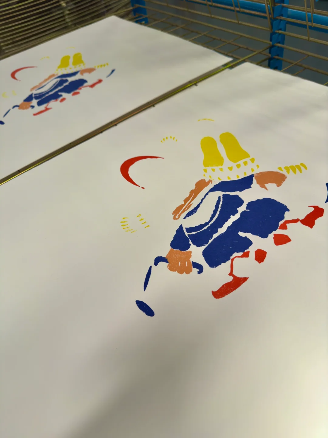 兴趣成长计划|?版画基地丝网印刷学习?