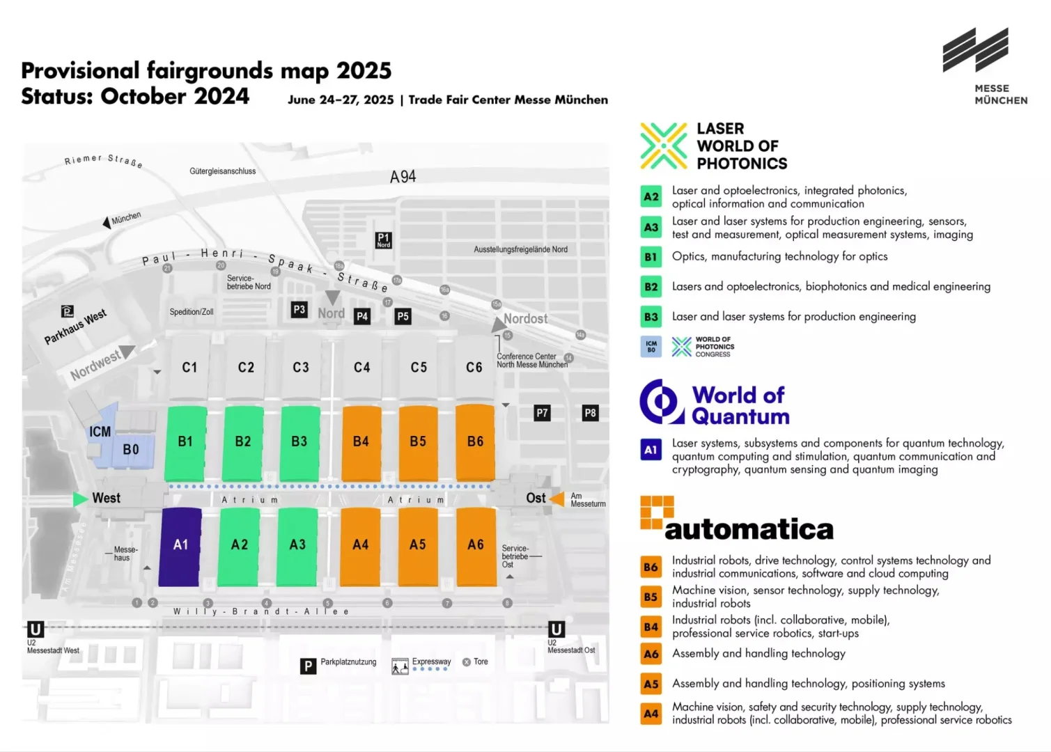 两年一届行业盛会2027年德国慕尼黑光电展