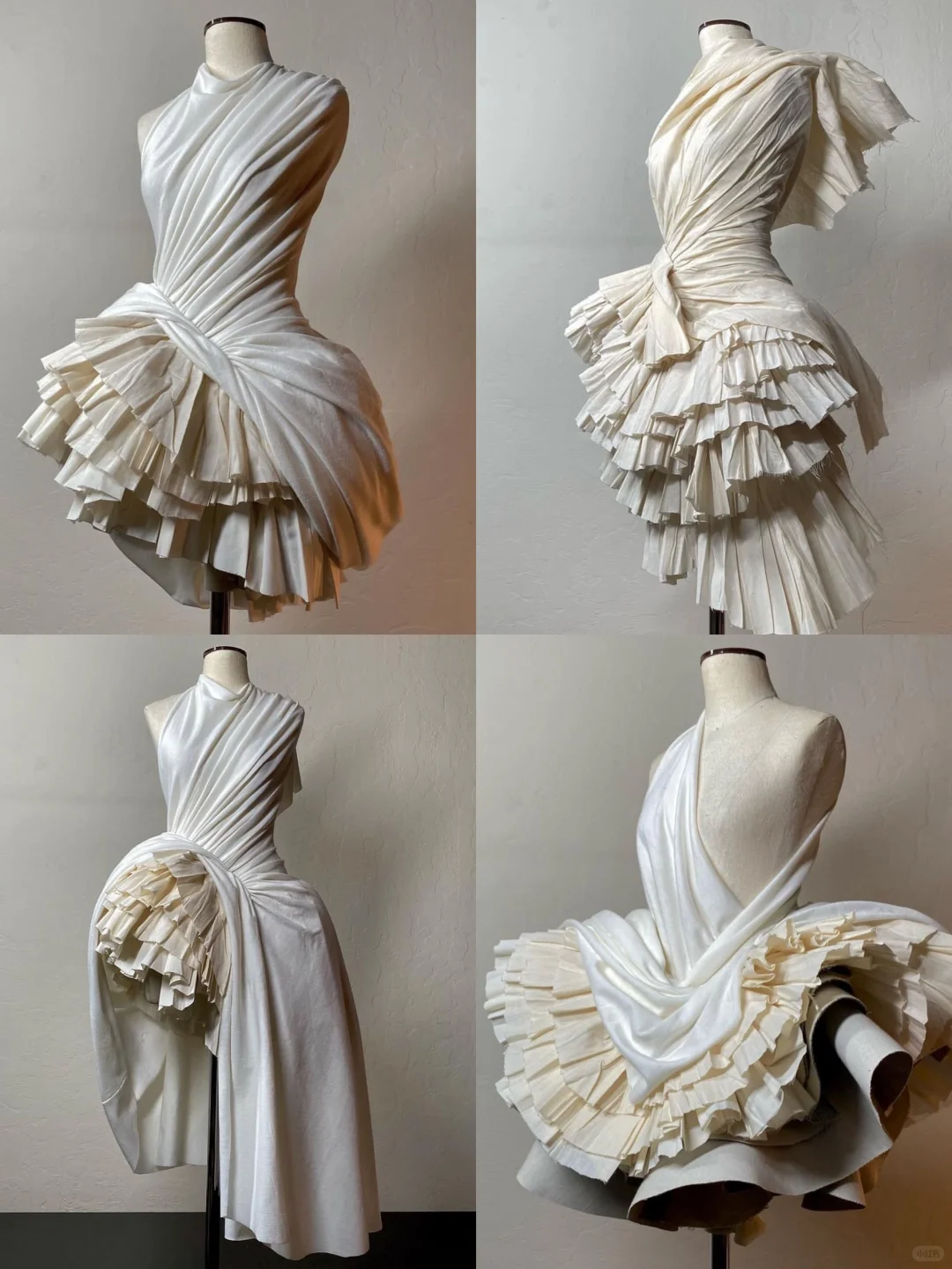 审美提升|服装设计?立体裁剪的建筑美廓形