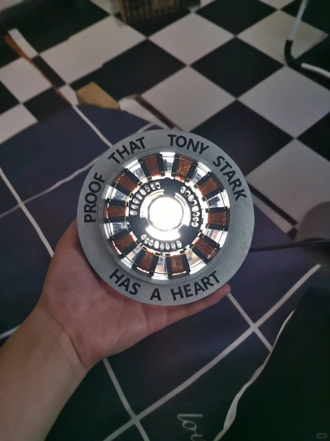 手工做一个钢铁侠反应堆?