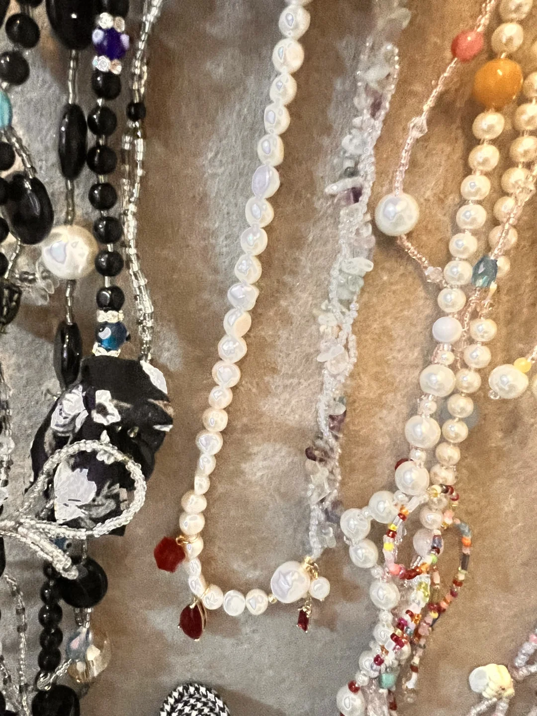 我的首饰墙弄好啦！展示我的作品吧