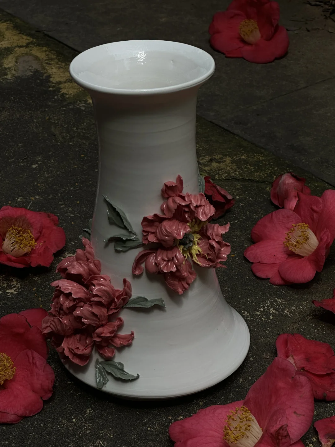 瞧瞧我最近做的陶艺裱花作品