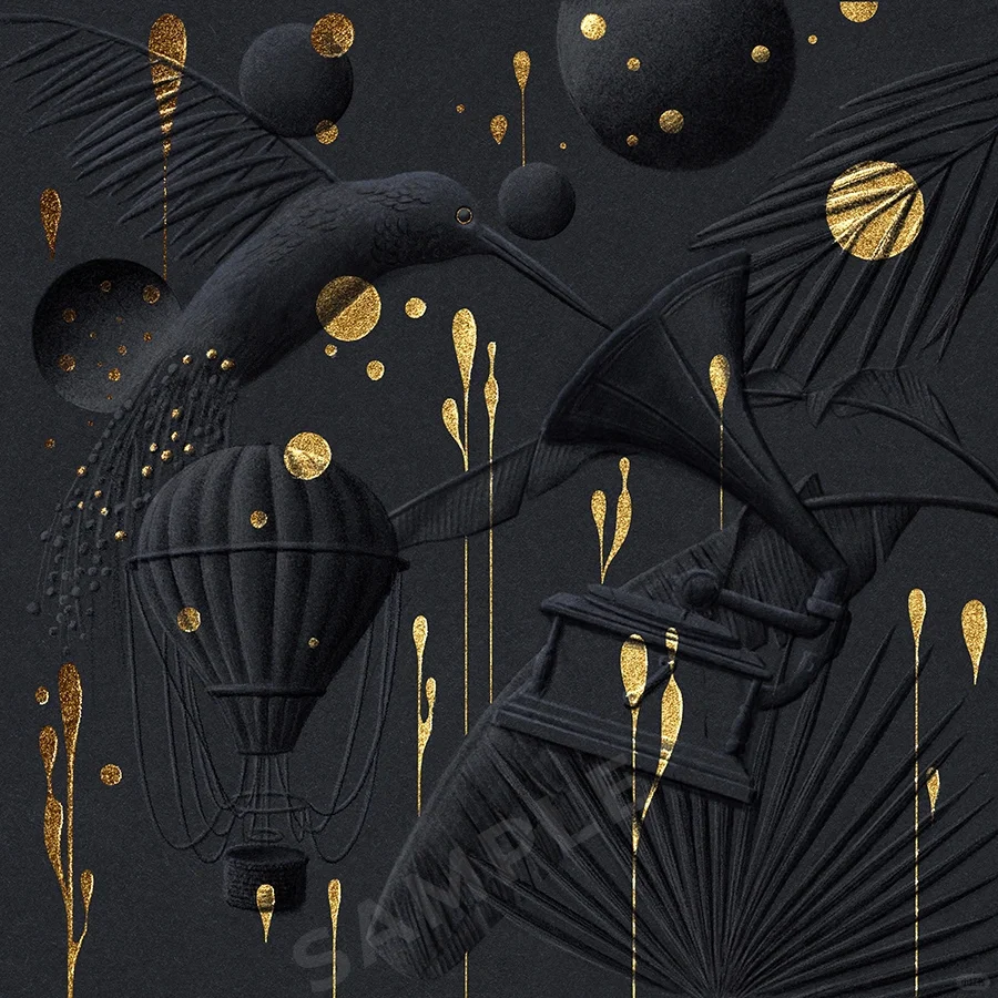 神秘中，幽幽的透点奢华