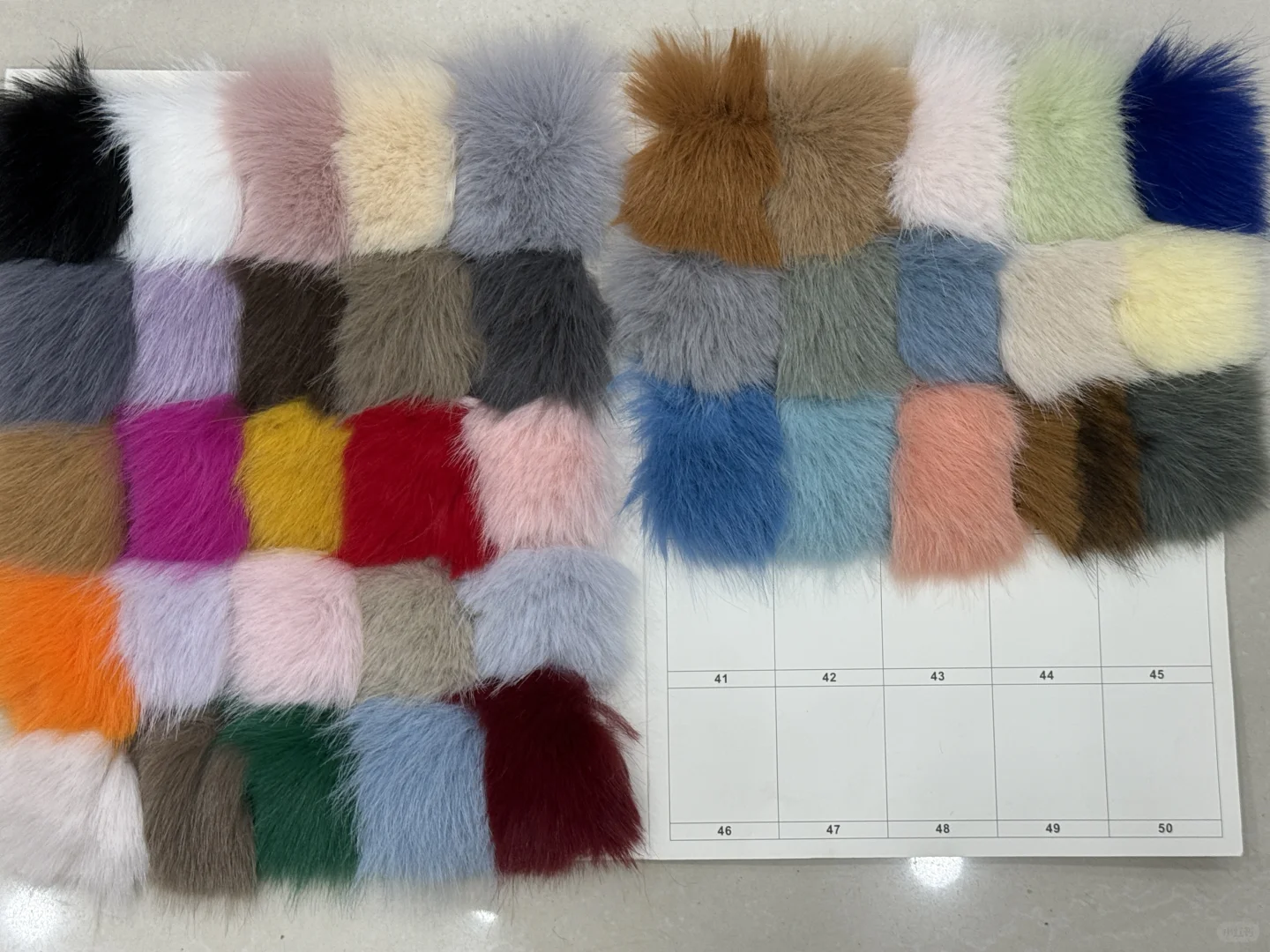 2100克新品狐狸毛 高端皮草面料