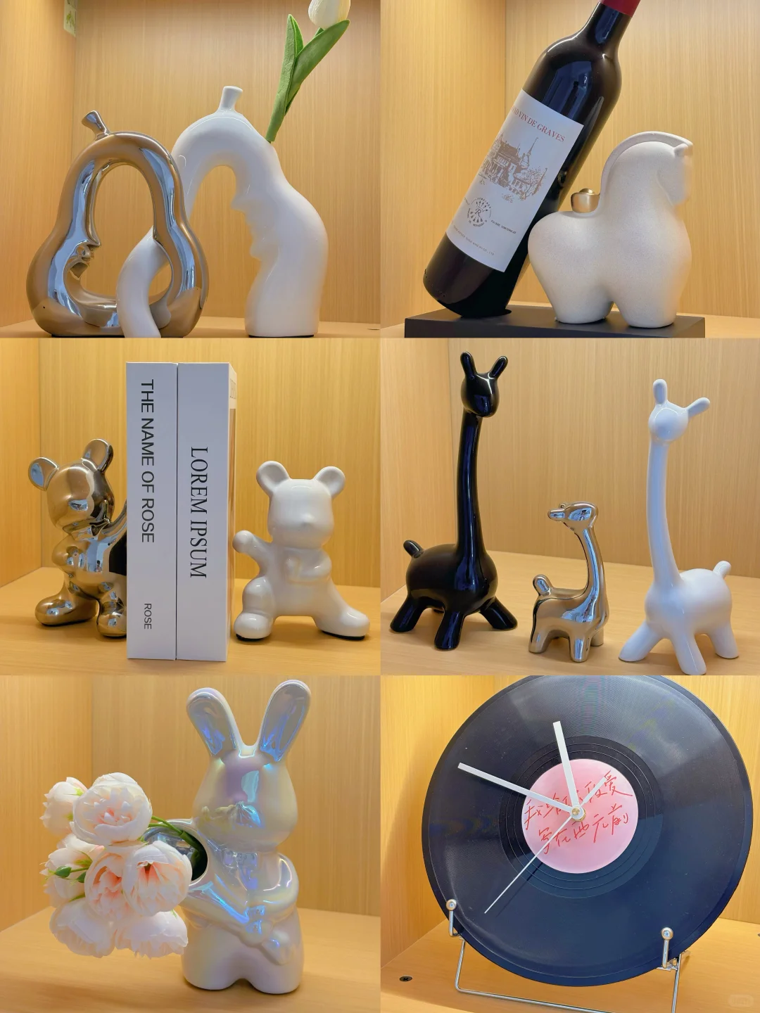 160元淘到6个绝美摆件，邻居看了直呼高级！