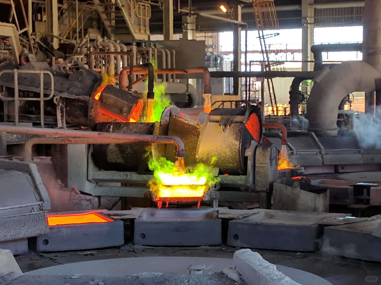 矿区纪实 | 铸造车间的震撼时刻⚙️