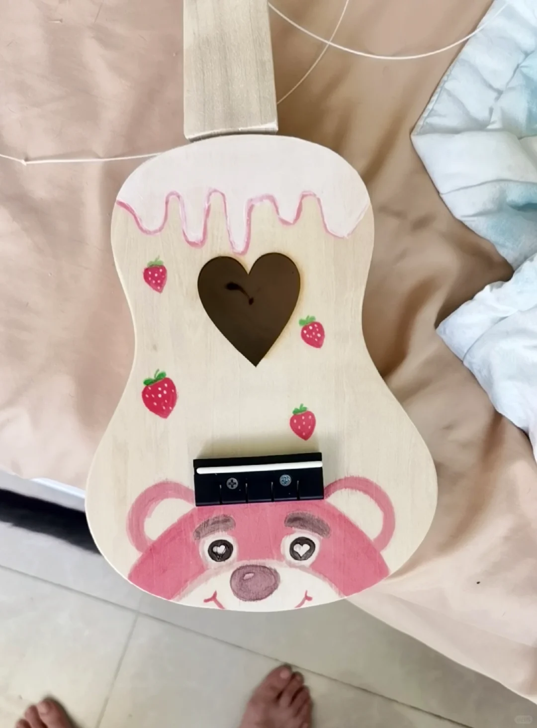 尤克里里彩绘制作，简单易上手