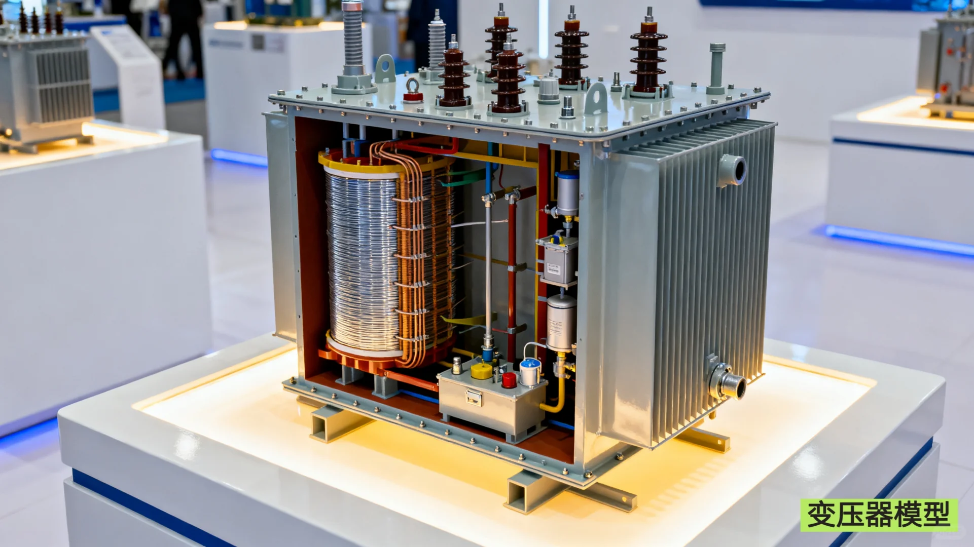 一镜到底：通过模型来了解变压器的构成～