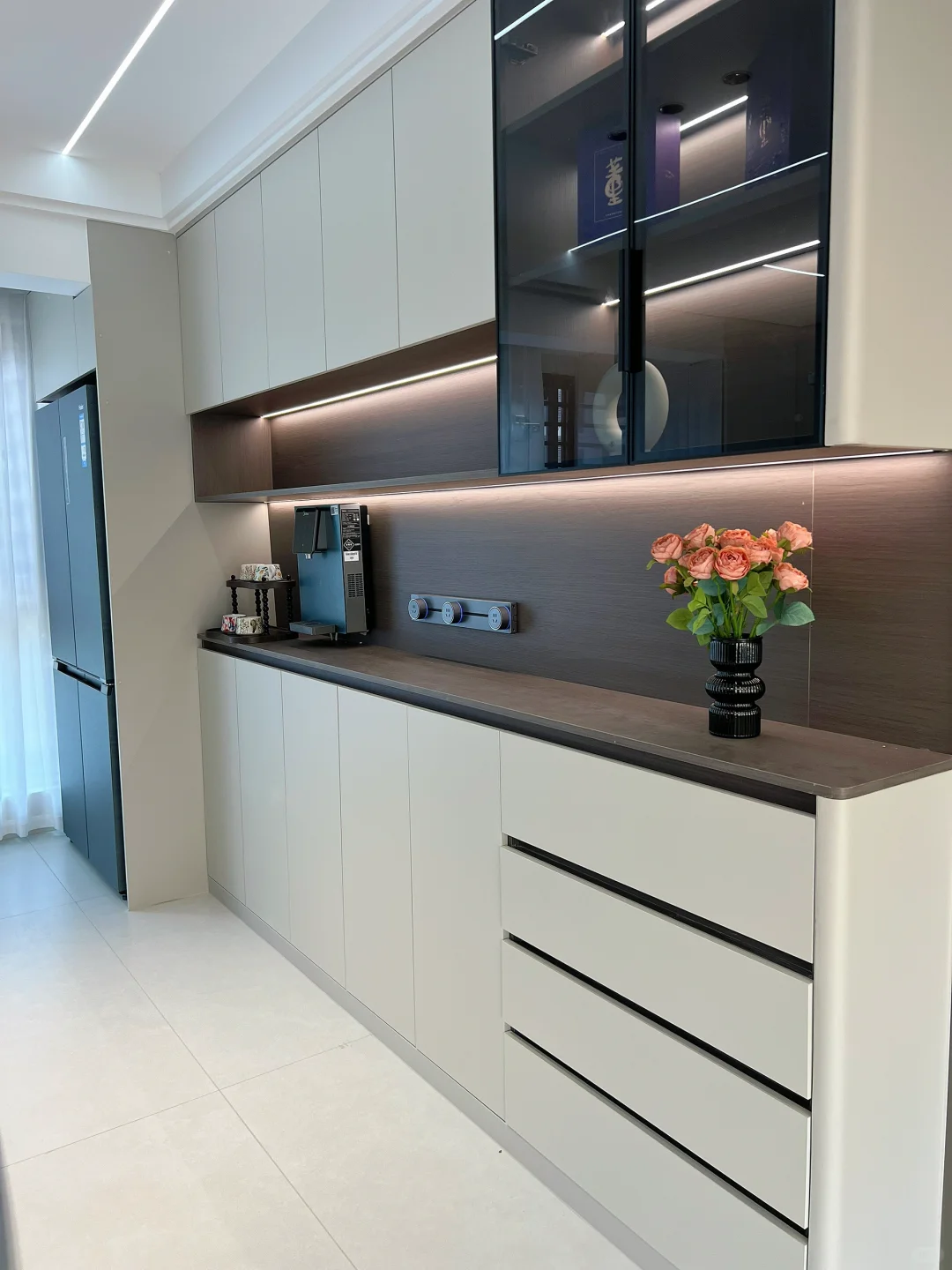 你敢信！这是木工打的餐边柜！