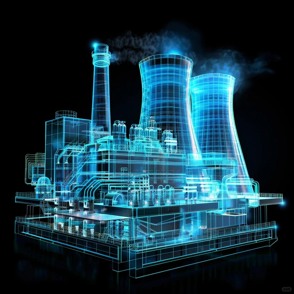 ✨好震撼的美！midjourney在电力能源的运用