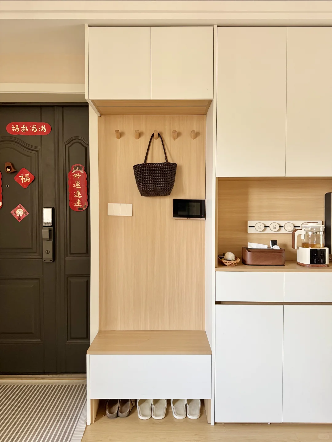 被疯狂抄作业的满墙电视柜,1w真的值!