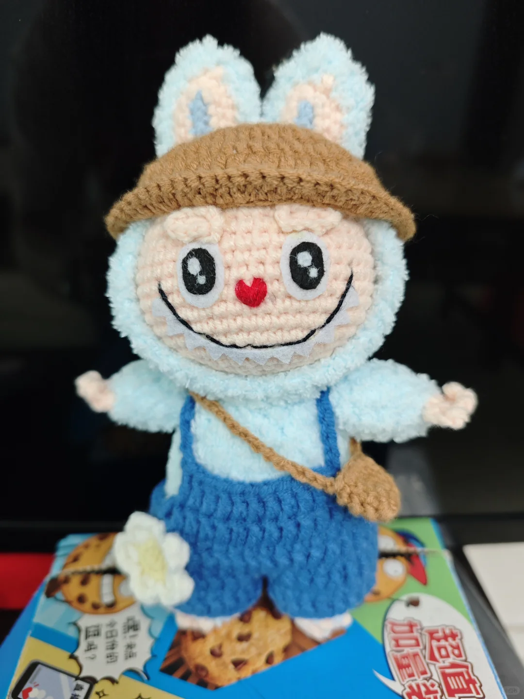 抢不到，自己钩一个Labubu（附图解）