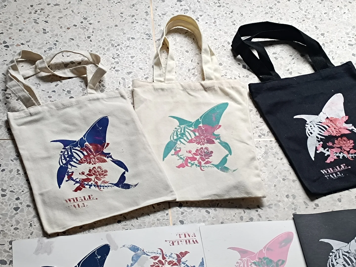 丝网印刷—鲸落