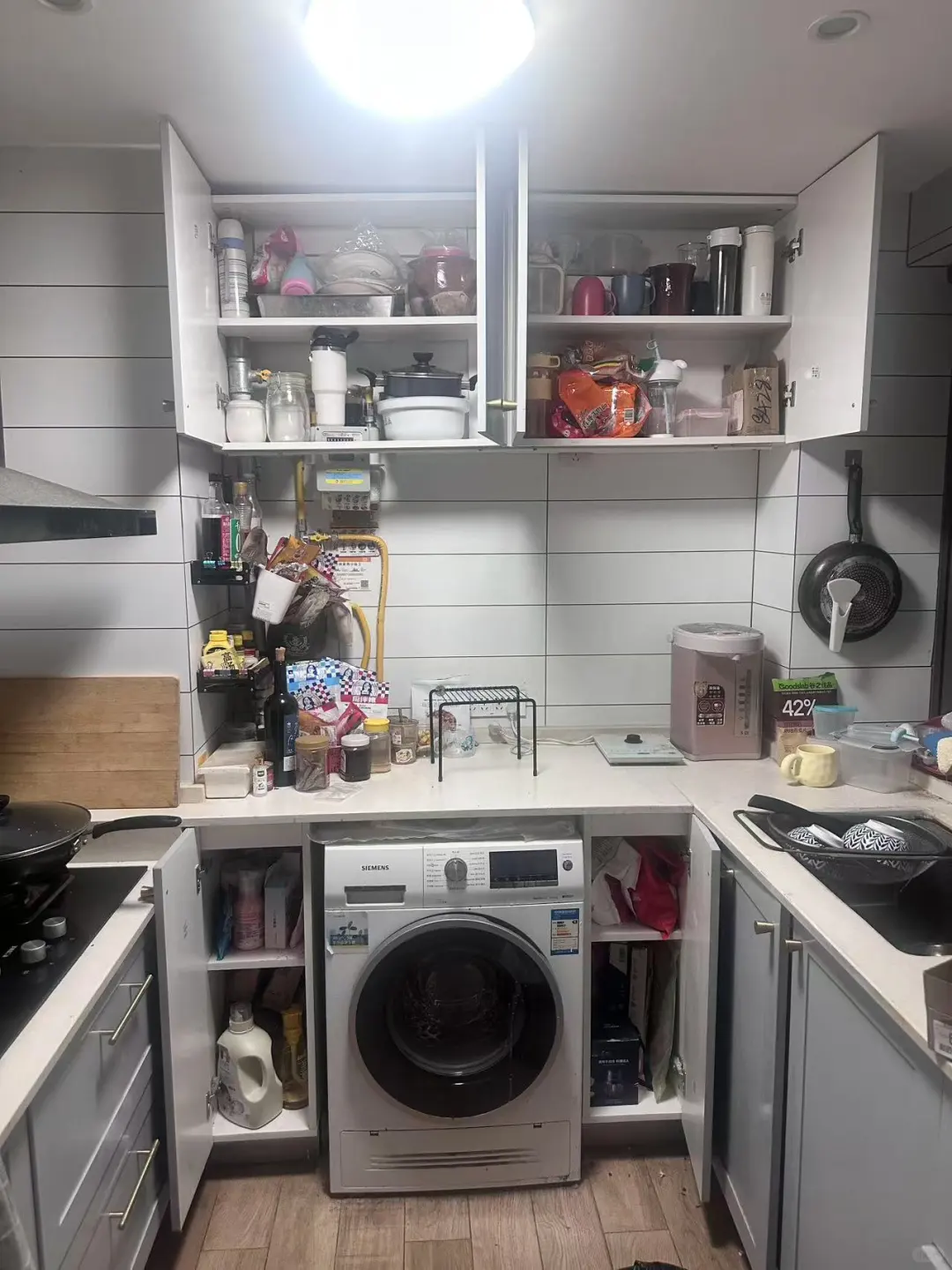 整理收纳前后对比 分类 分区 定位