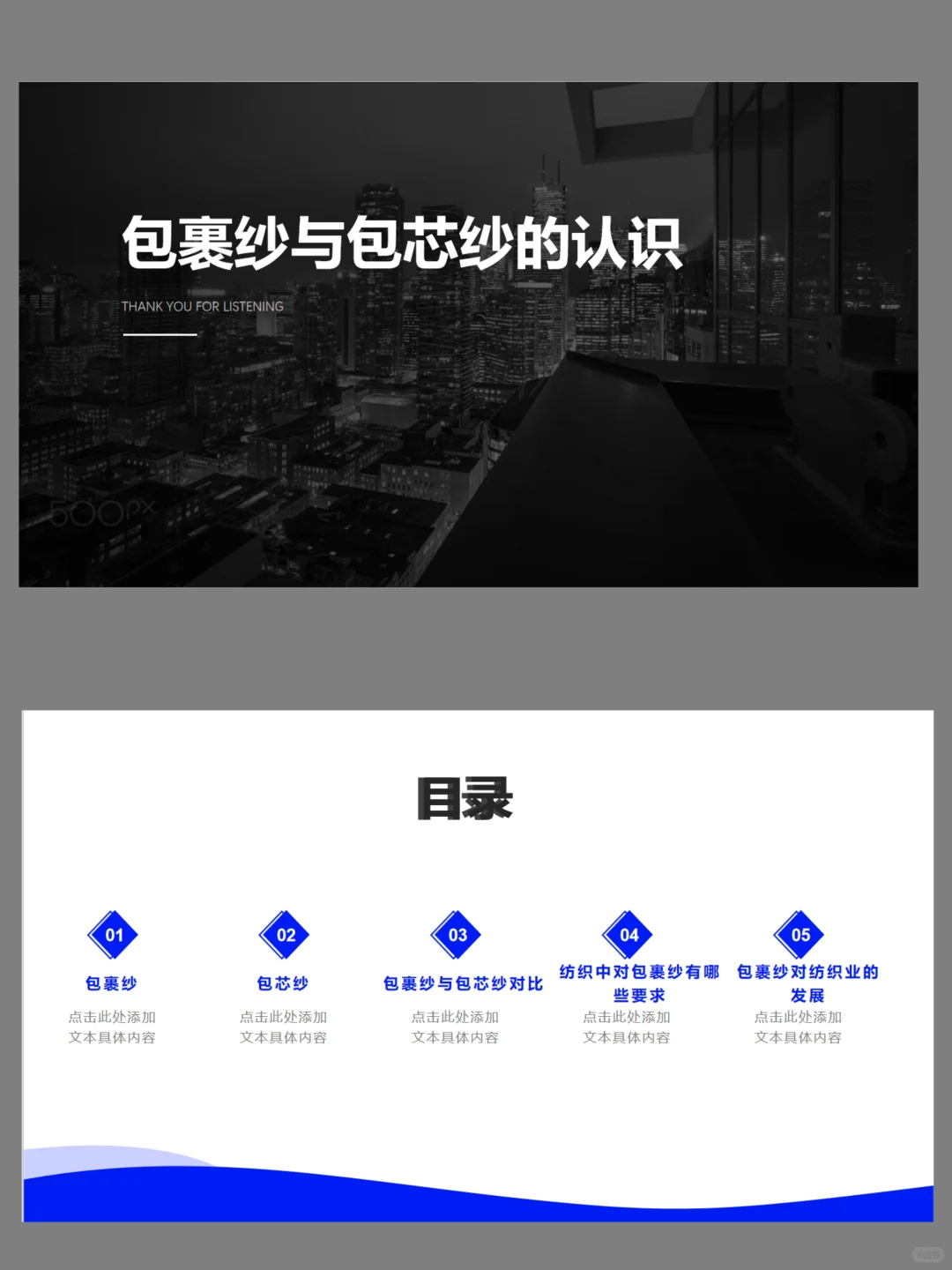 对包裹纱与包芯纱的认识