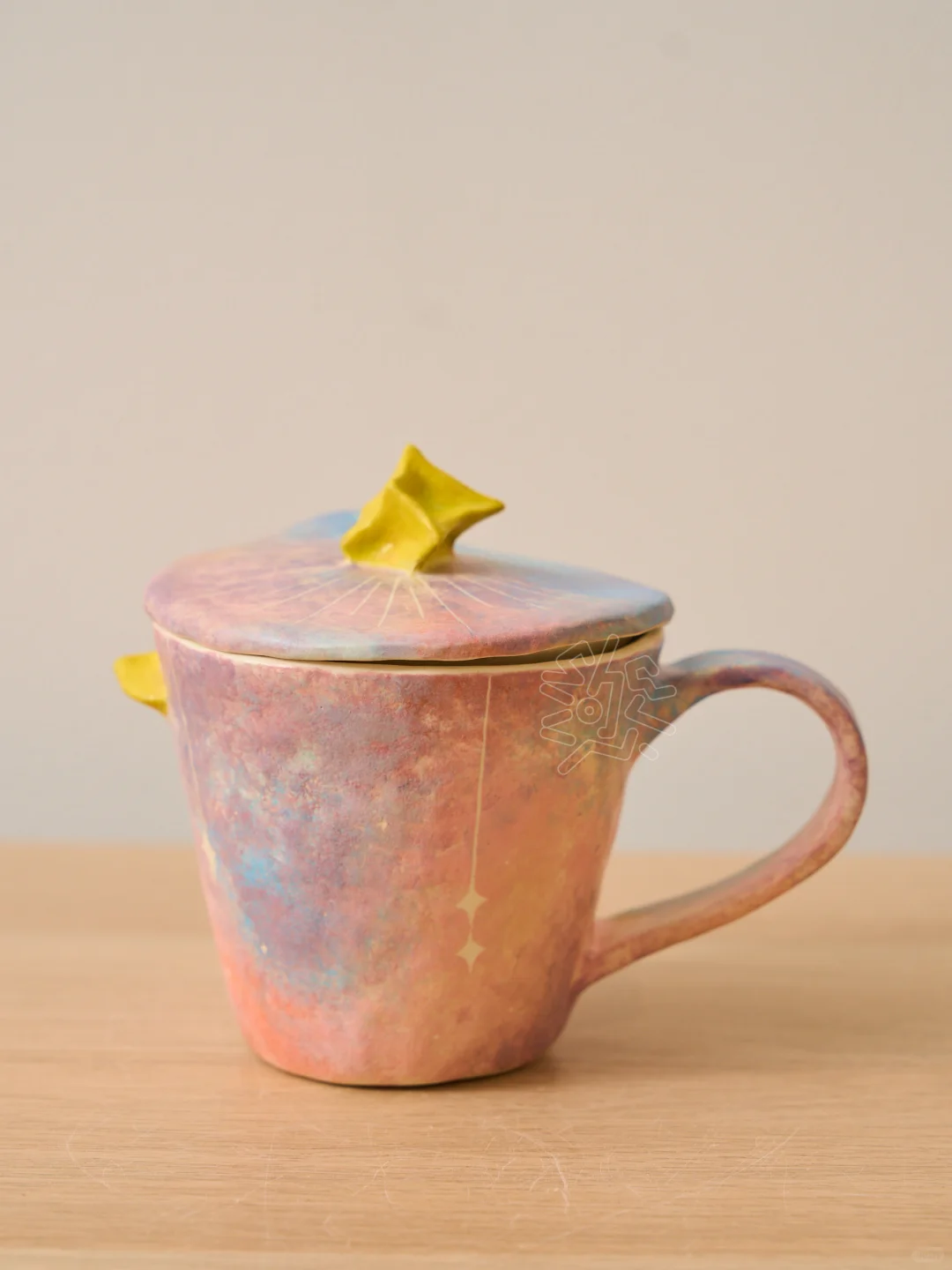 把童话感装进杯子里✨｜手捏器物分享