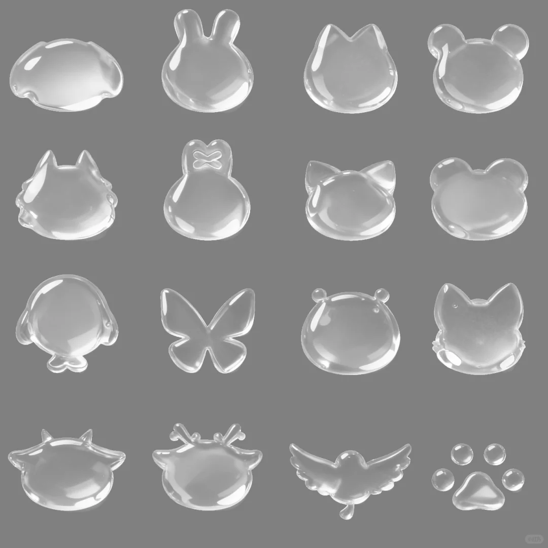 公开两组玻璃素材