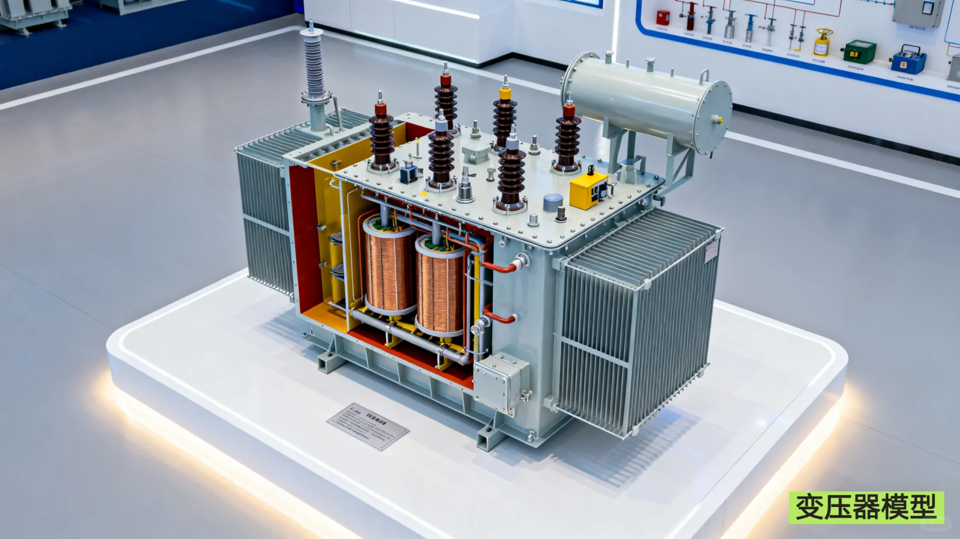 一镜到底：通过模型来了解变压器的构成～