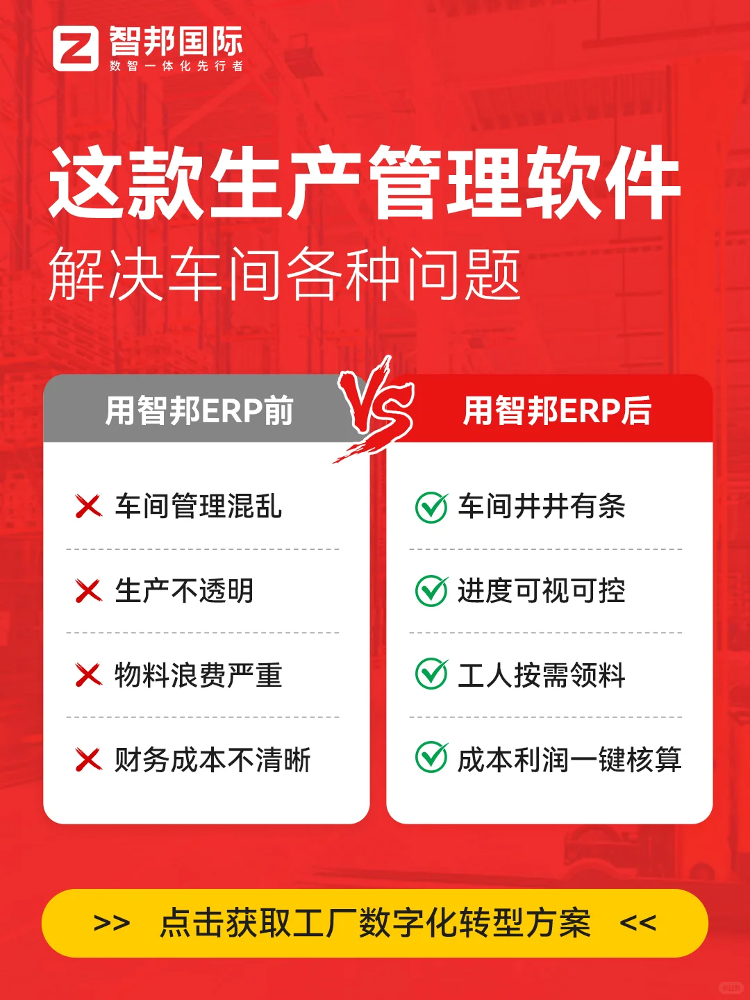 机械行业ERP=生产+项目+采购+质检+财务一体