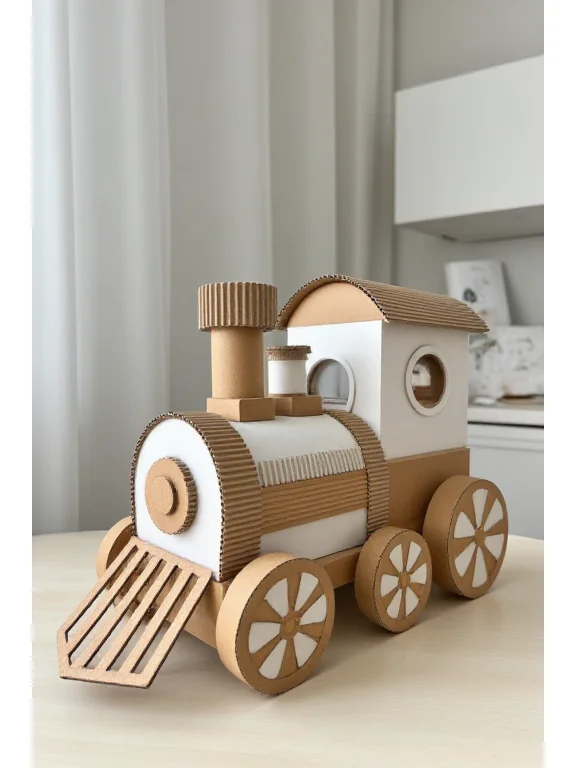 亲子手作|纸板玩具