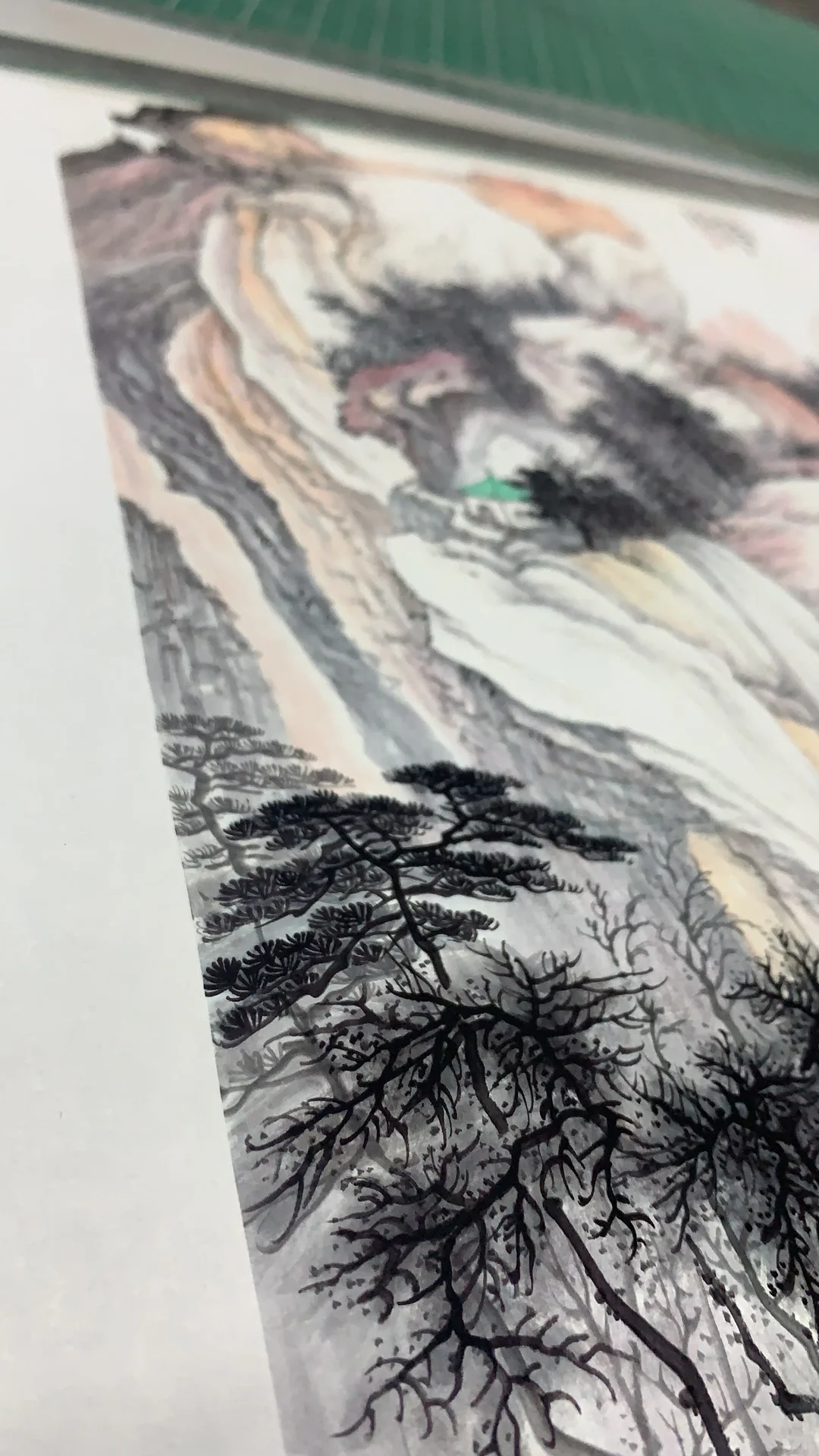 好看到哭?国画作品用艺术微喷工艺制作～