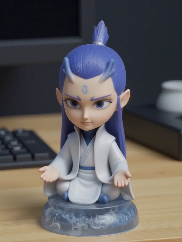 哪吒，敖丙，玩具摆件适合于办公室，车摆件