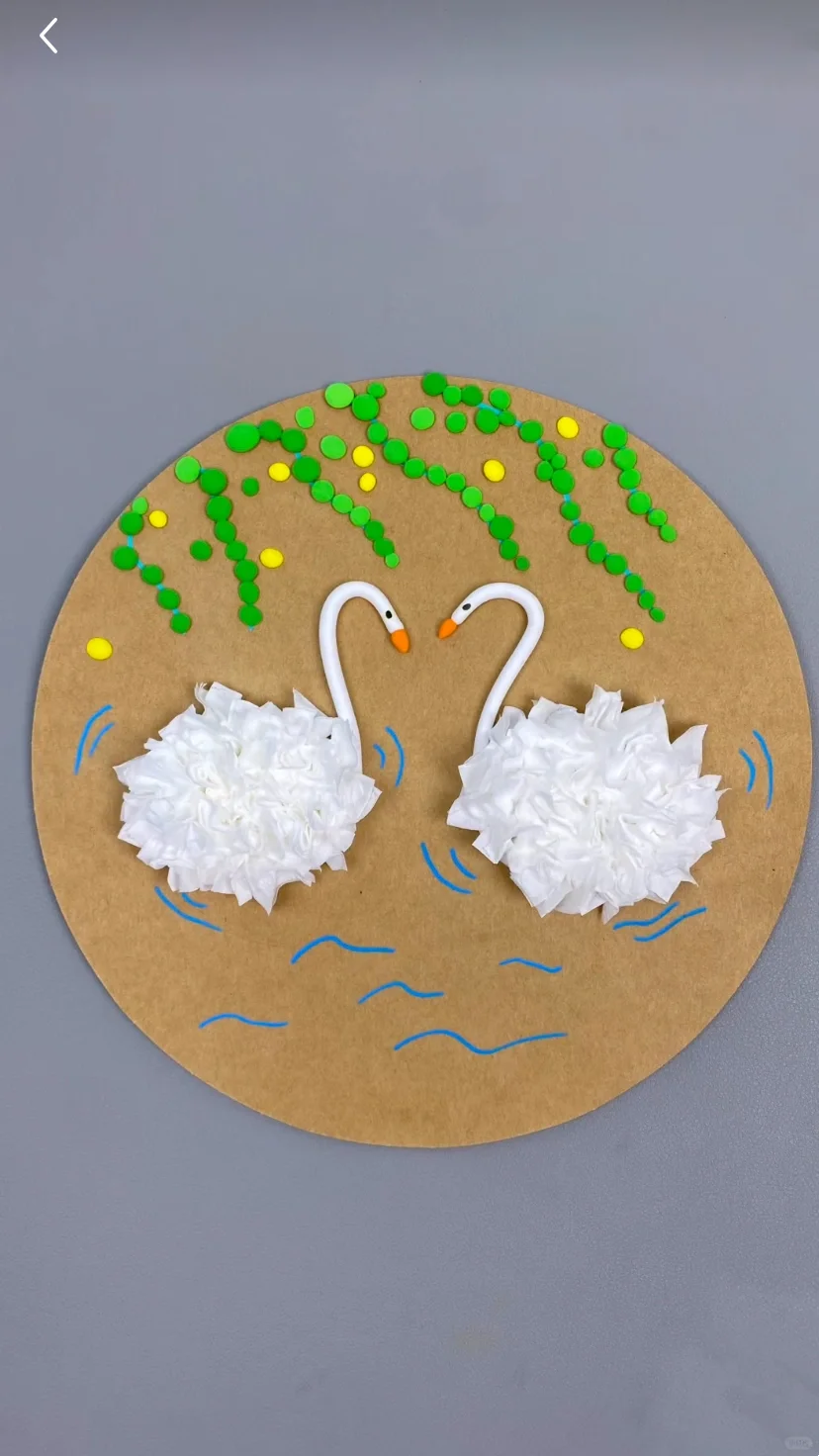 春天创意手工画合集