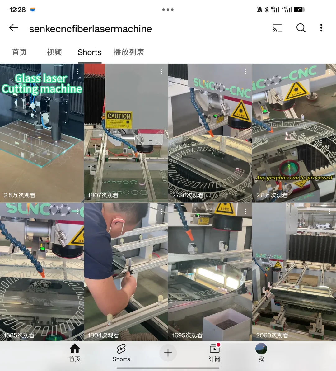 工业品YouTube起号成功！机械设备精准流量