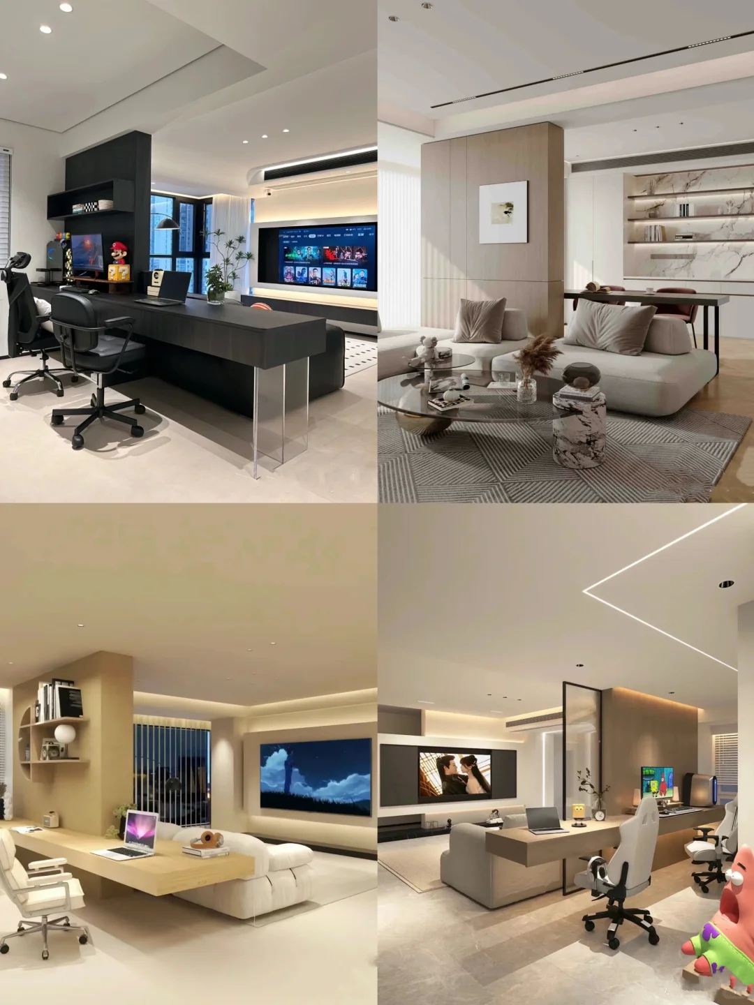 熬夜整理的大横厅设计，没有比这更全的了❗