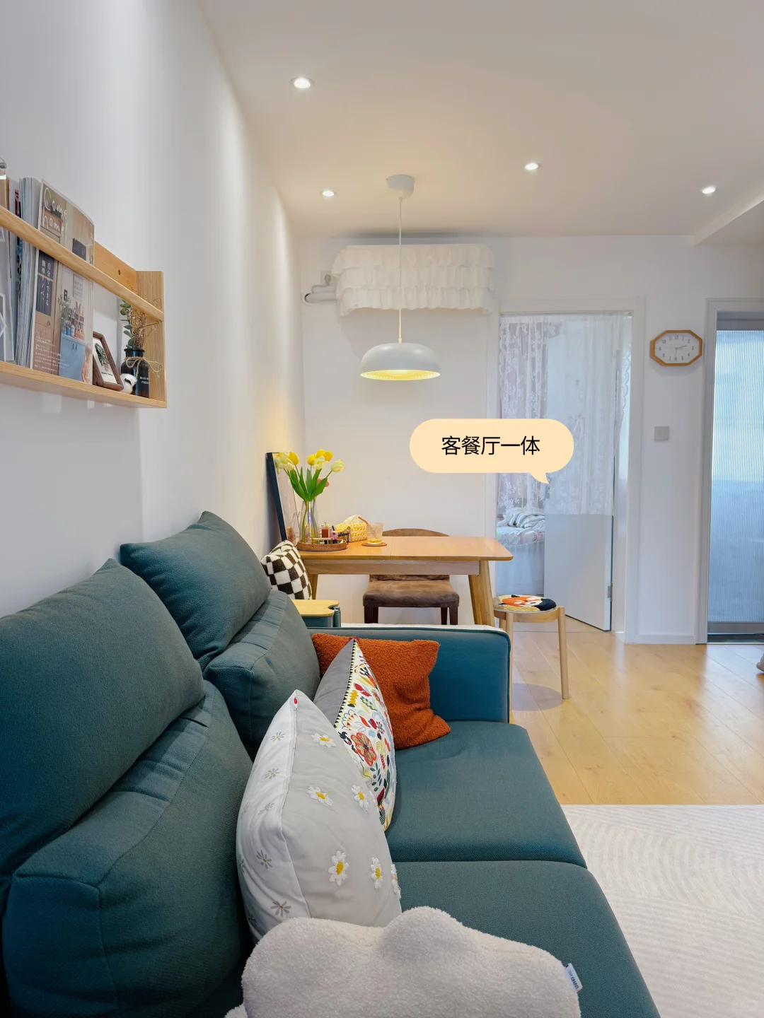 改造8㎡多功能房间?是客餐厅也是书房