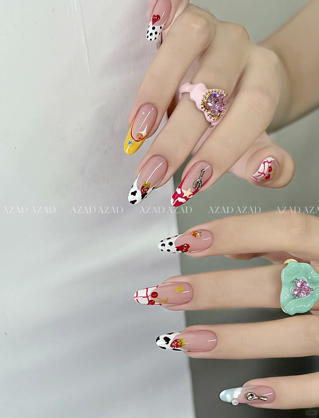 玩具总动员配色！夏日彩色美甲get ?