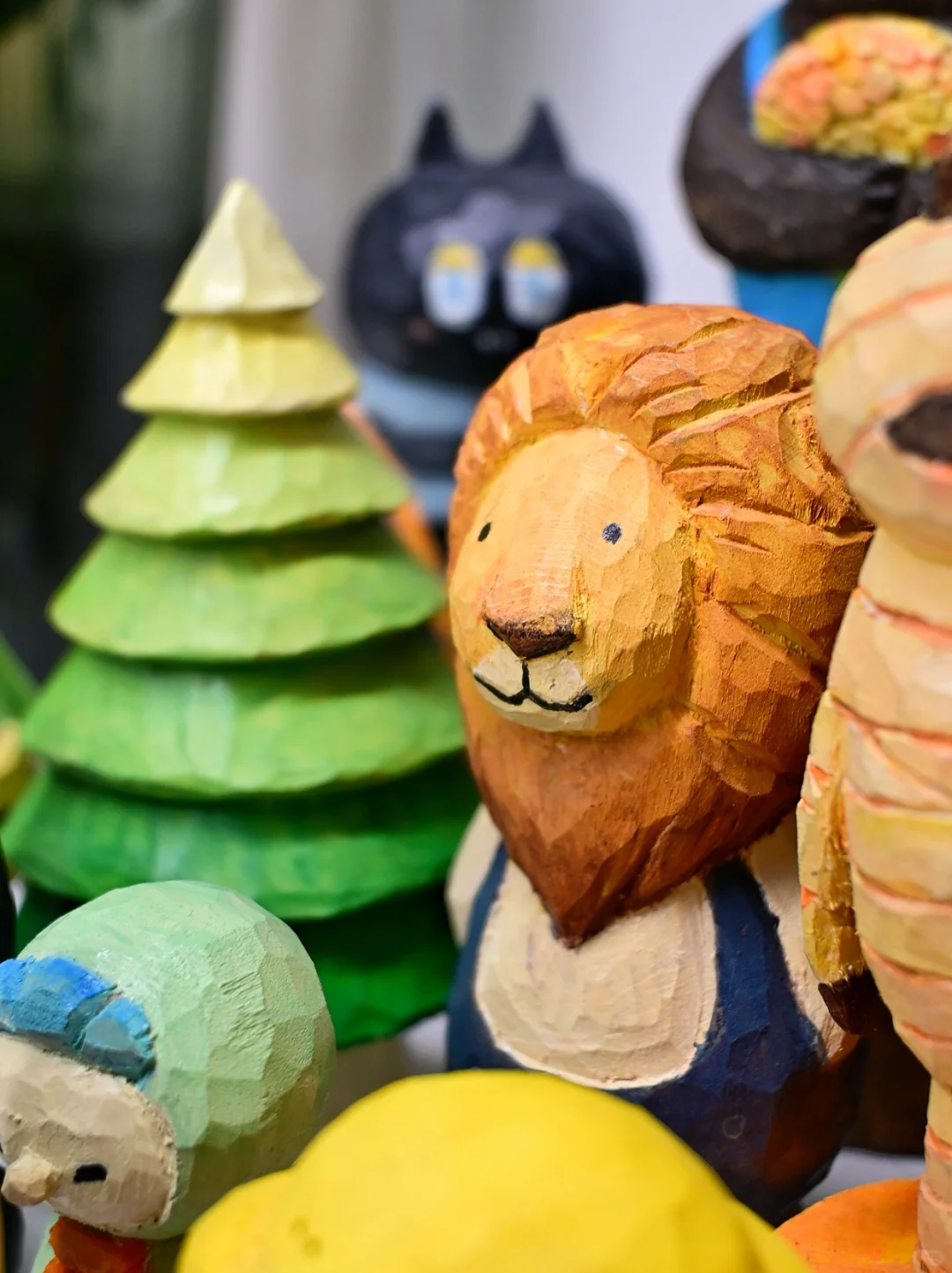 记录一下木雕入坑快两年做出的作品