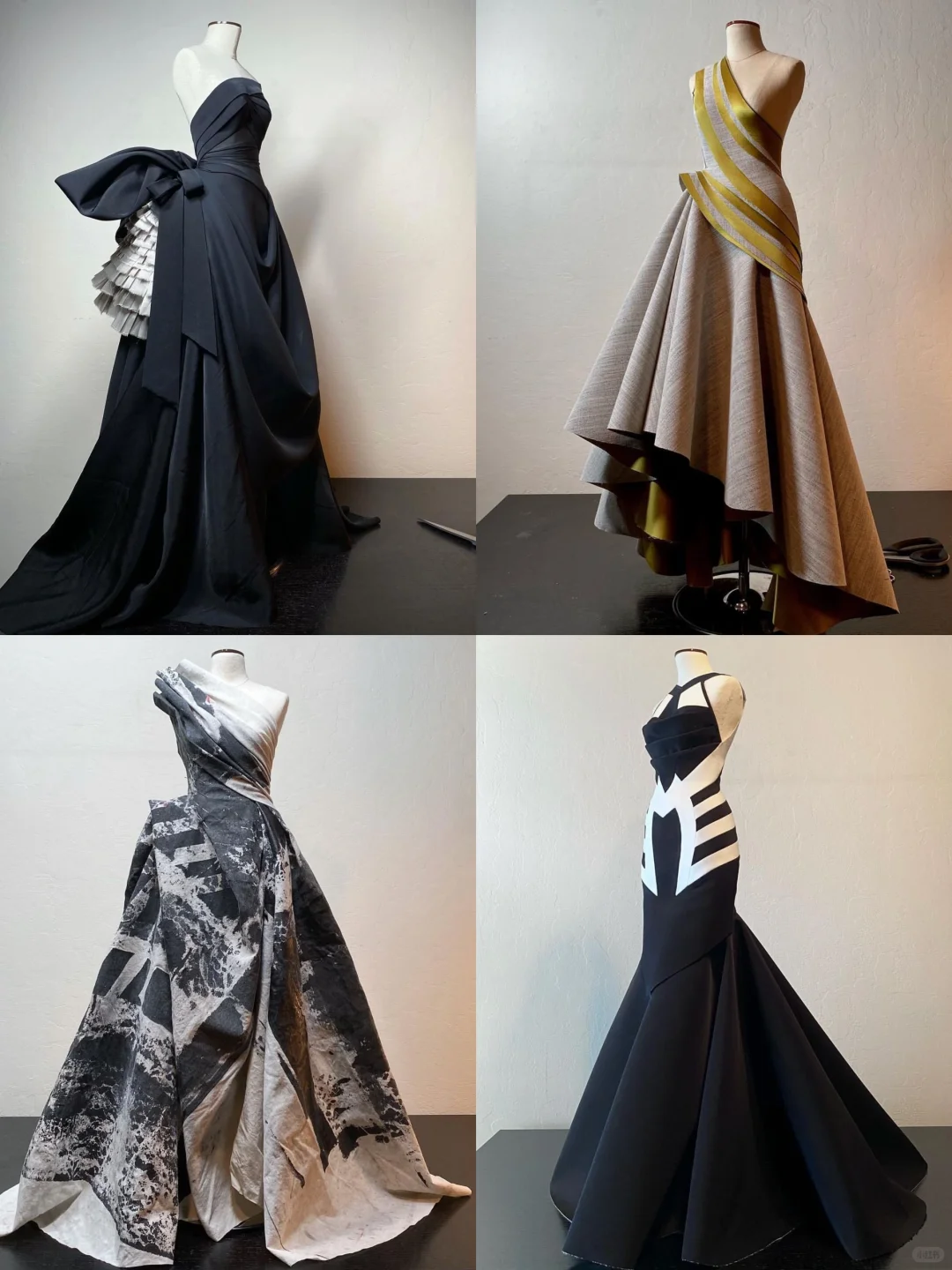 审美提升|服装设计?立体裁剪的建筑美廓形