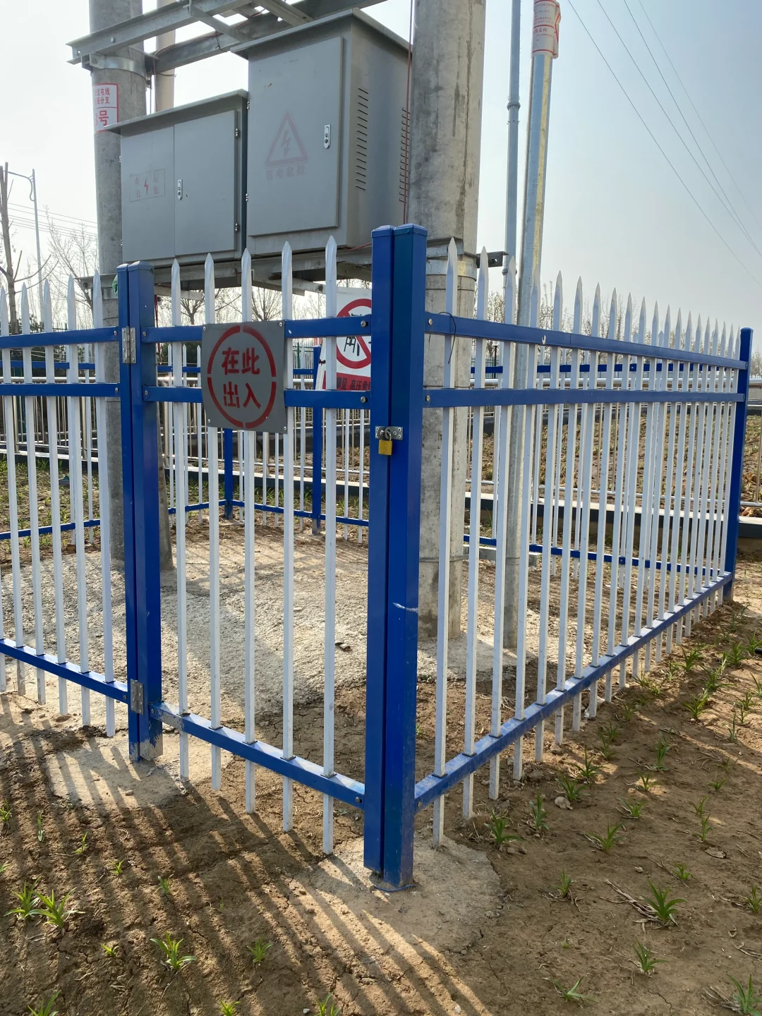 变压器配电箱隔离栏杆