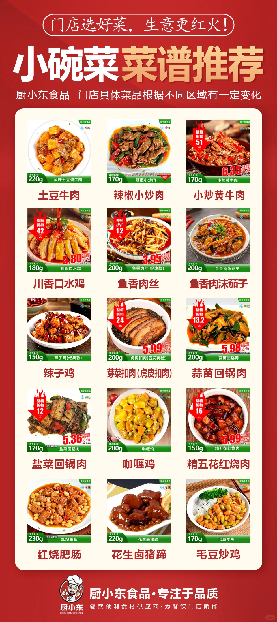 预制菜工厂批发