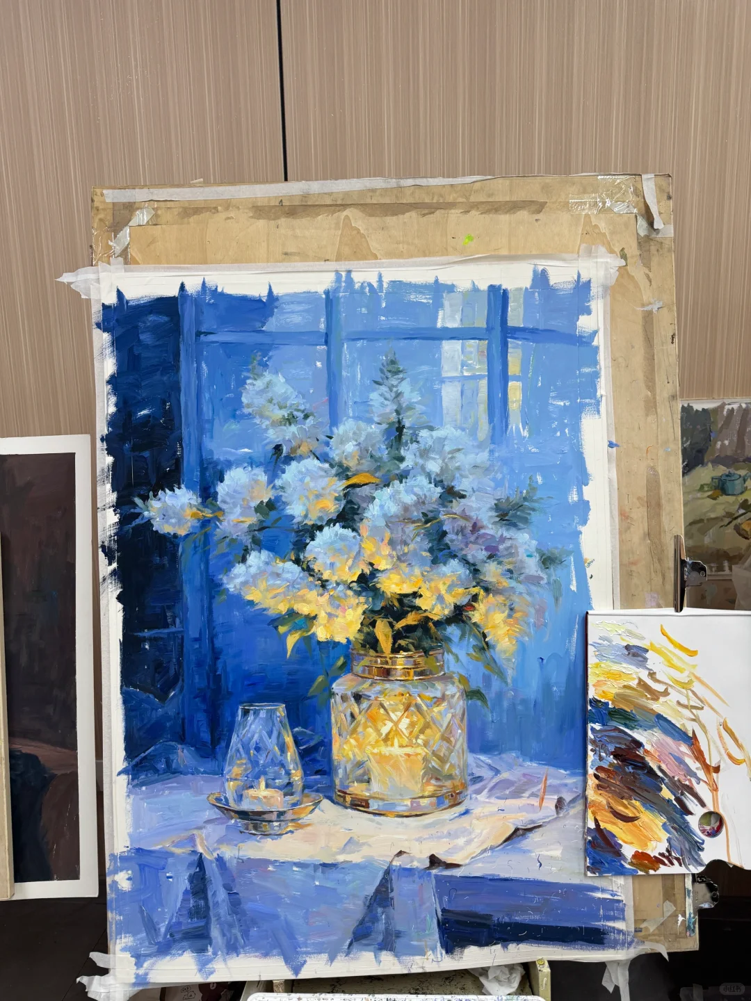 画色彩就是要放得开……