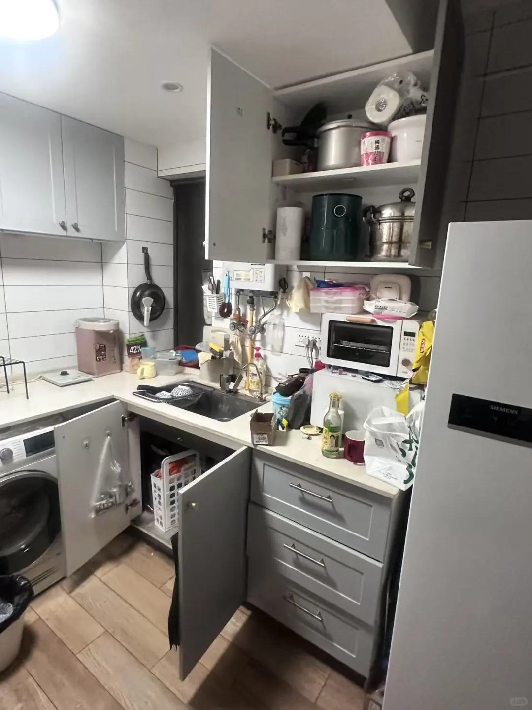 整理收纳前后对比 分类 分区 定位