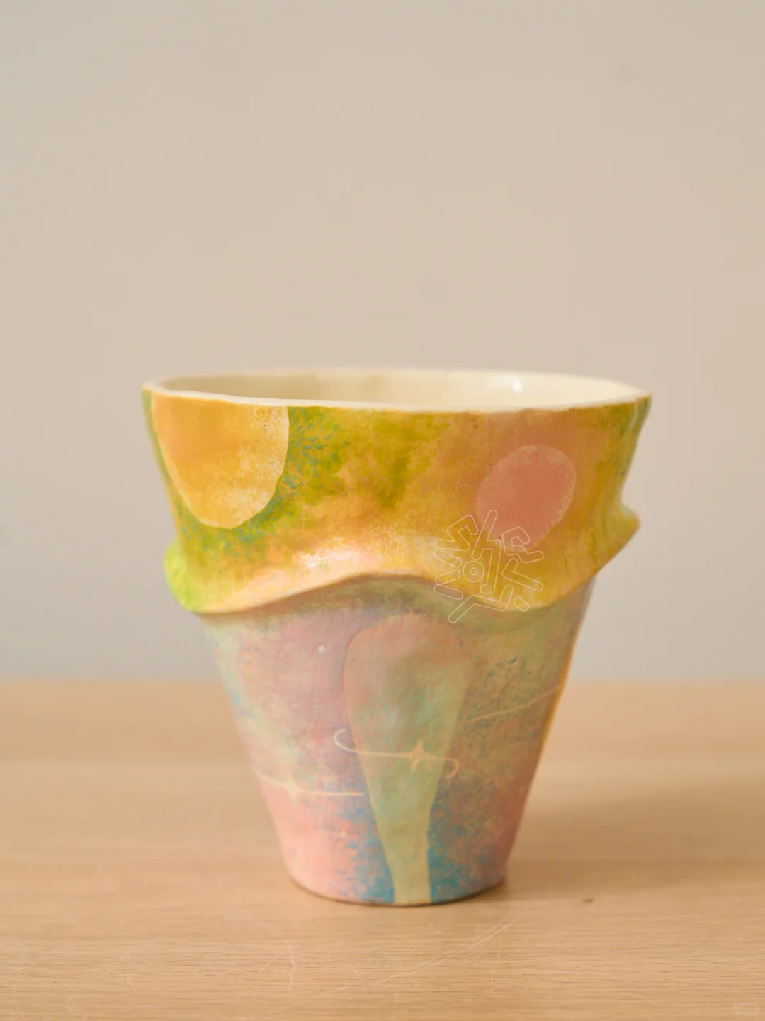 把童话感装进杯子里✨｜手捏器物分享