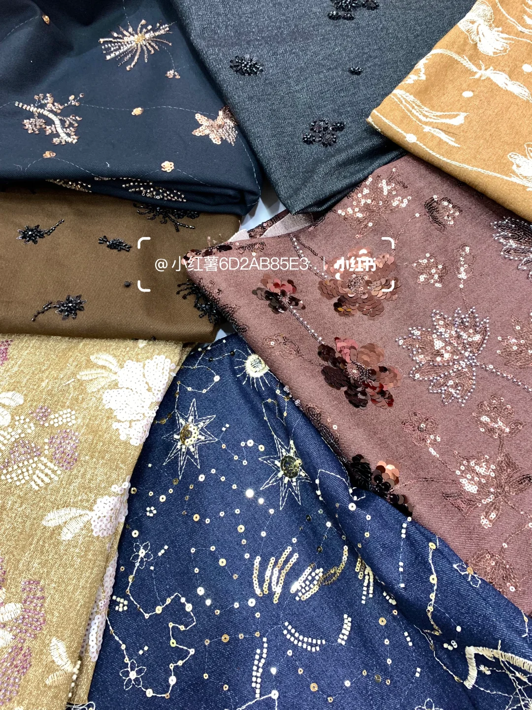 秋冬的面料,太美了吧?