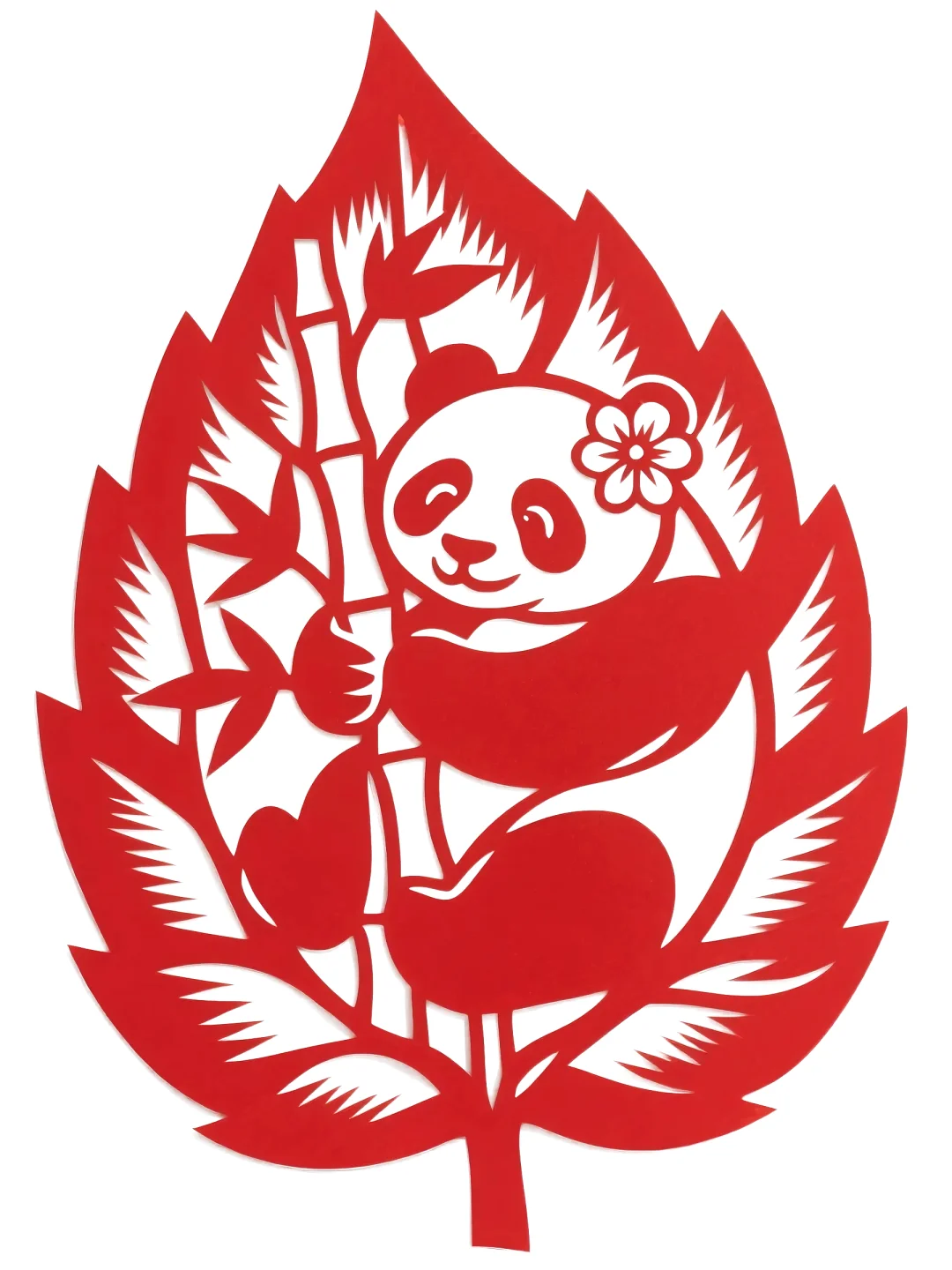 ?花花入驻树叶世界！绝美剪纸来袭